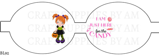 Halloween Precut Bow Loop