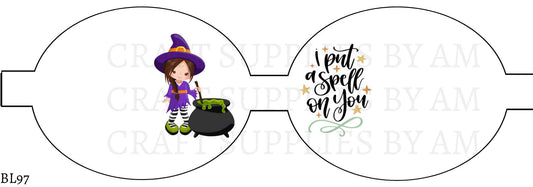 Halloween Precut Bow Loop