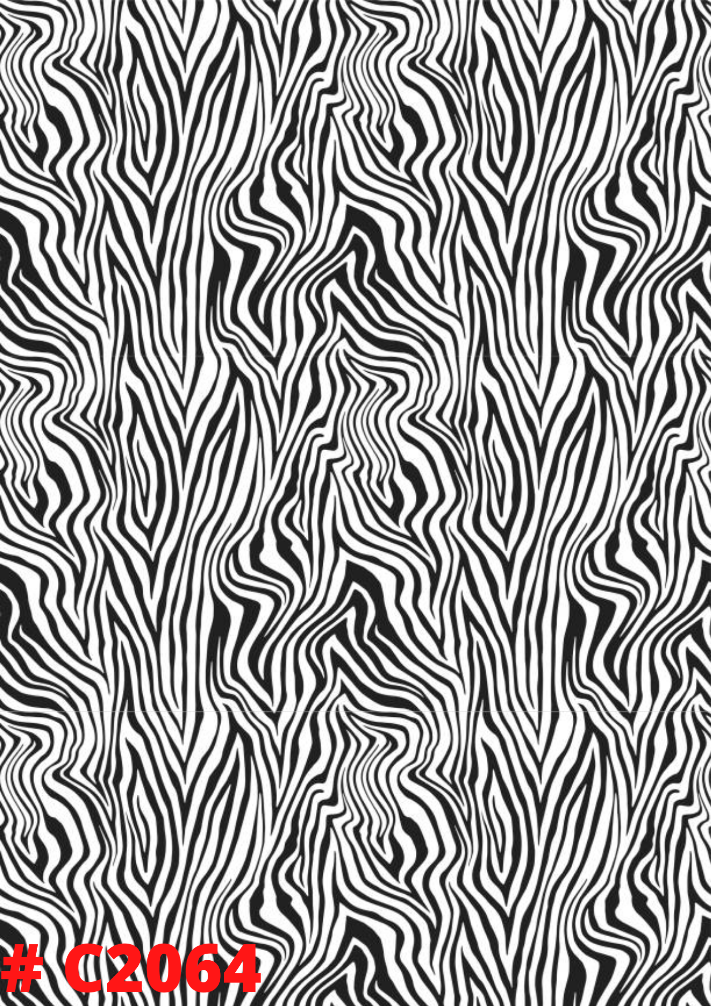 Zebra Print Canvas