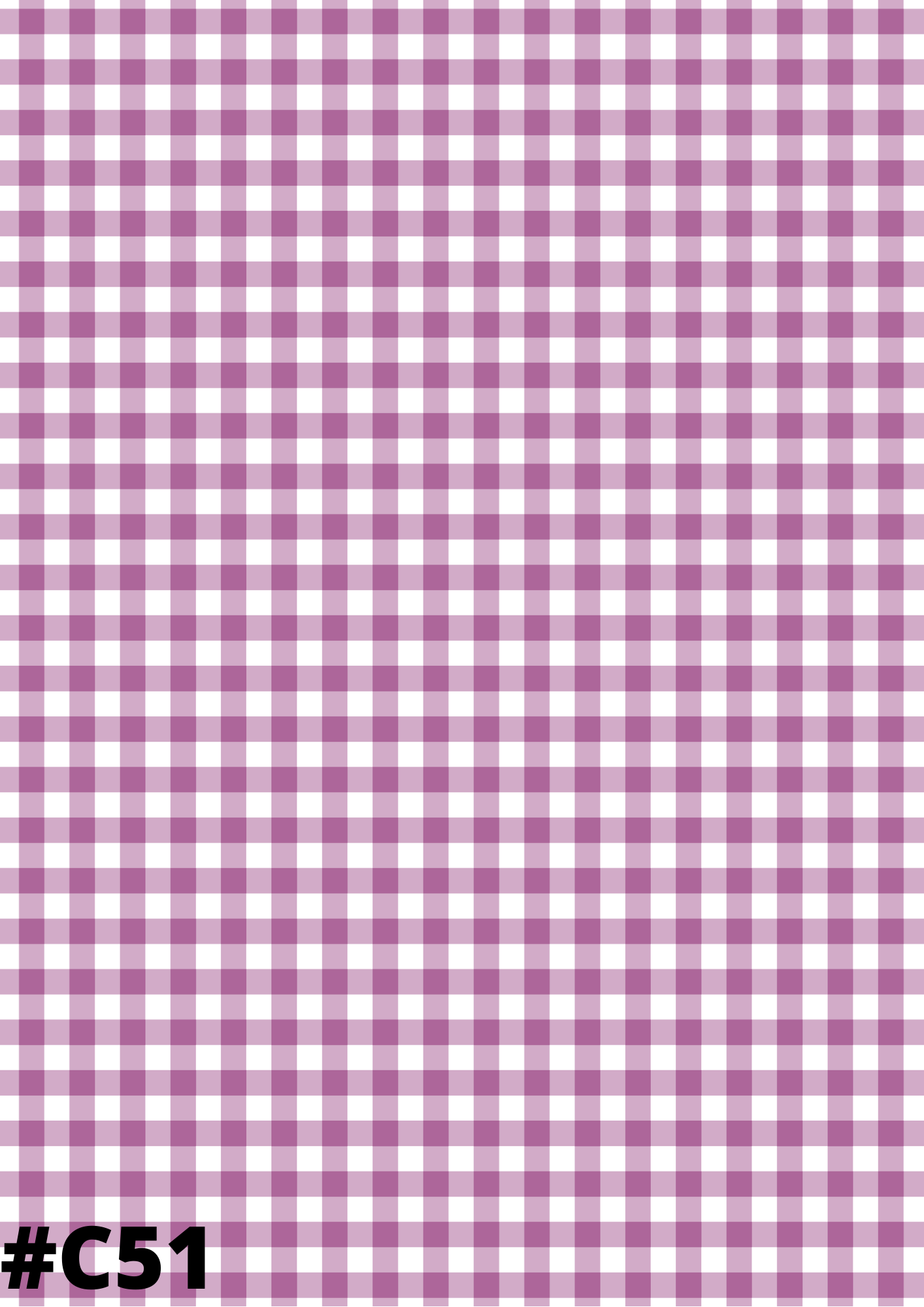 Gingham Canvas