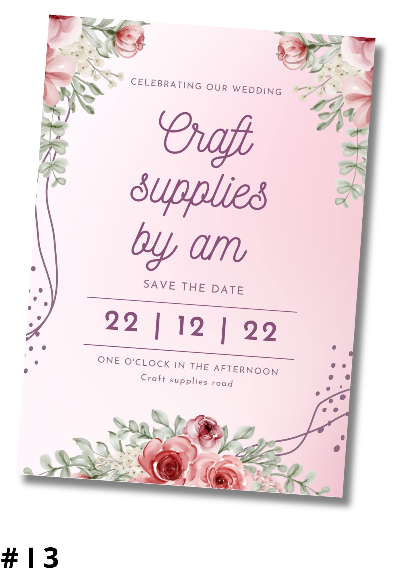 Flower Invites