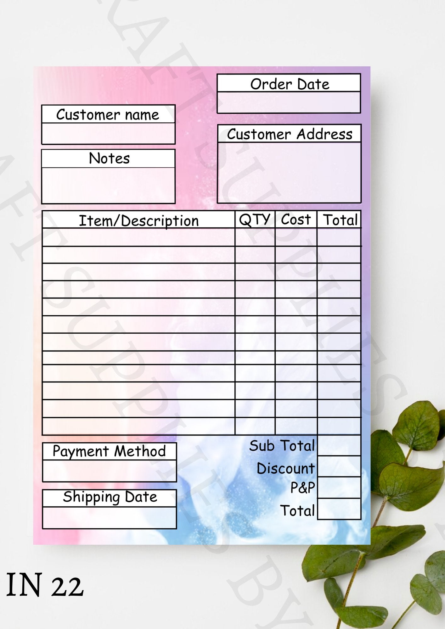 Pattern Order Book