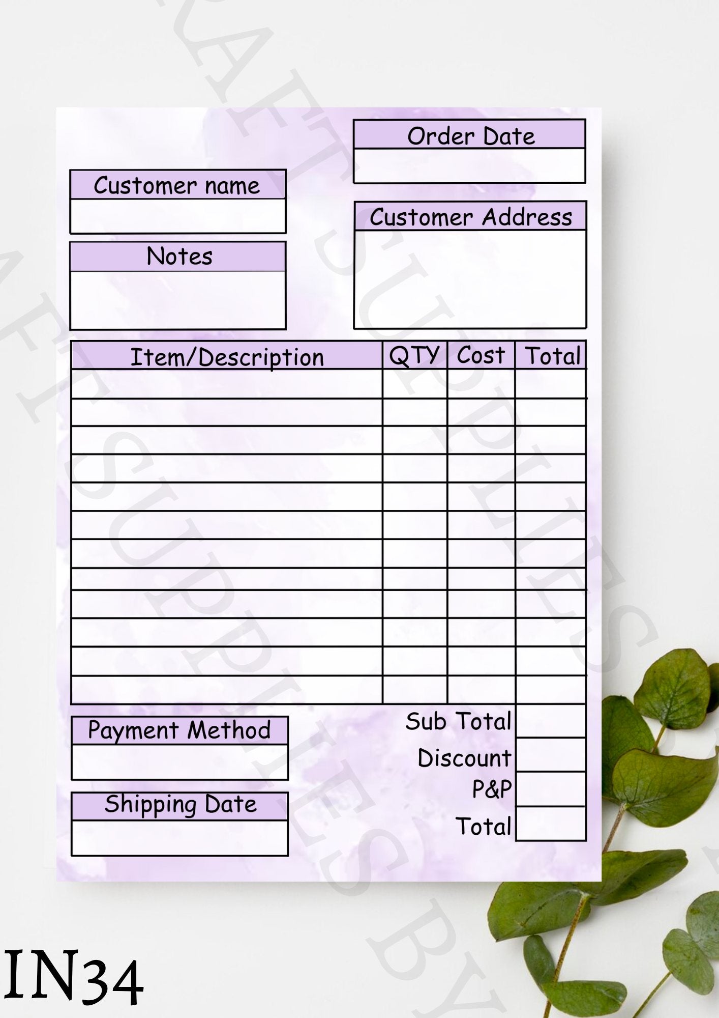 Pattern Order Book