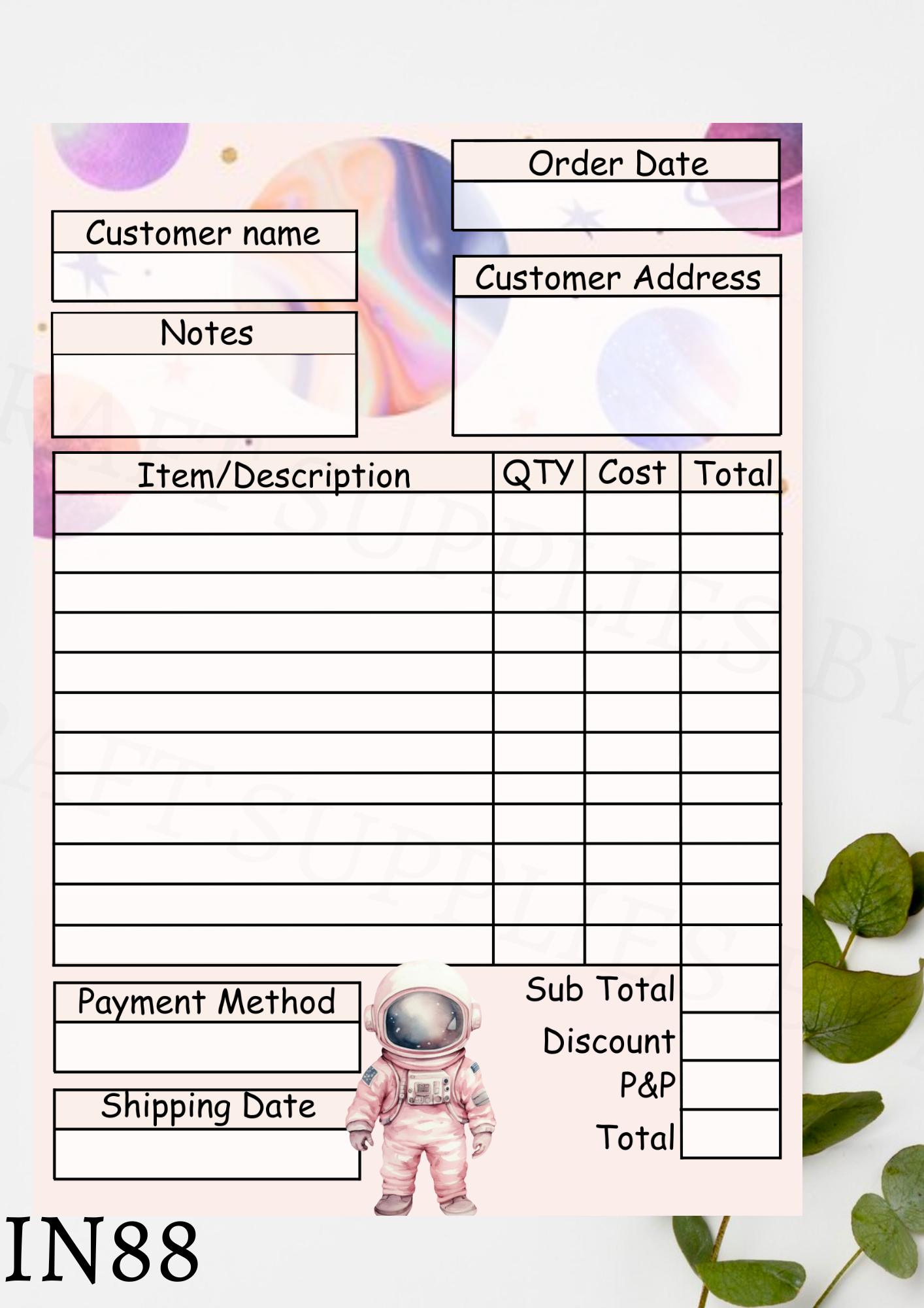 Space Order Book