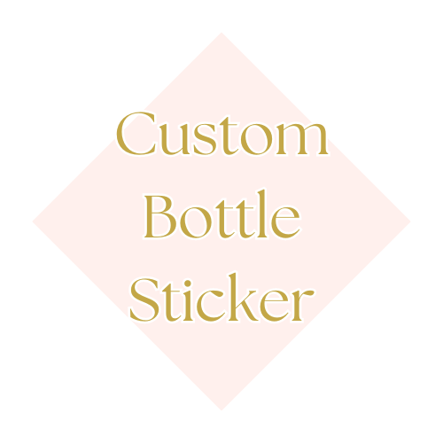 Wine bottle sticker