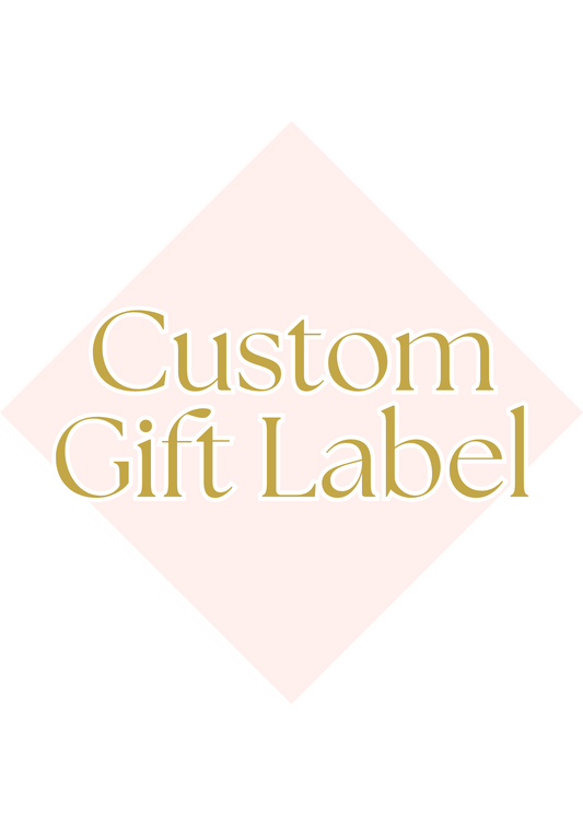 Custom Gift Label