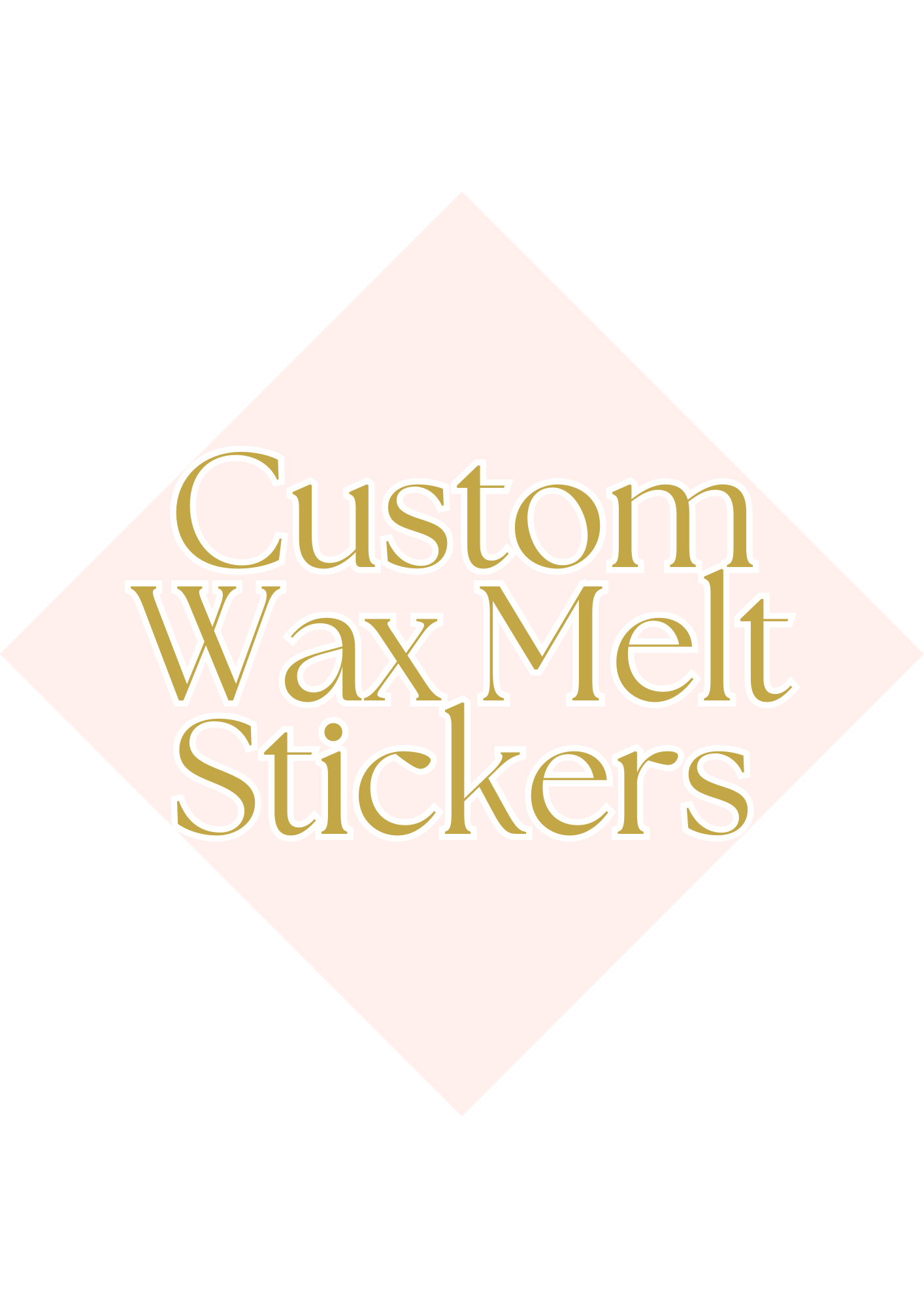 Custom Wax Melt Sticker