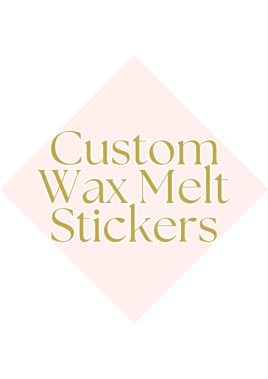 Custom Wax Melt Sticker