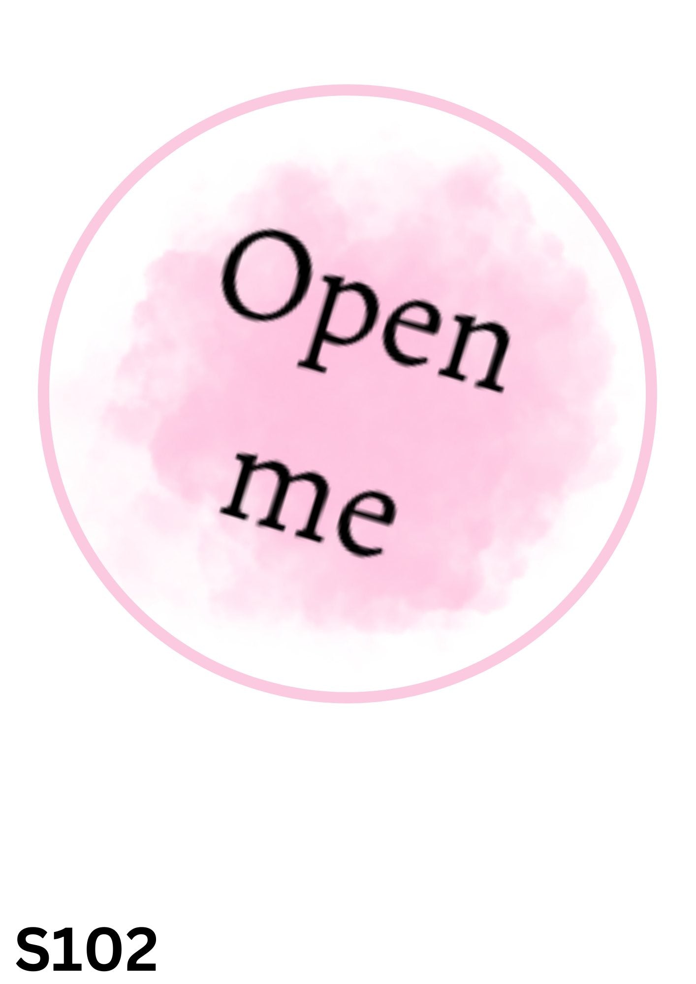 Open Me Stickers