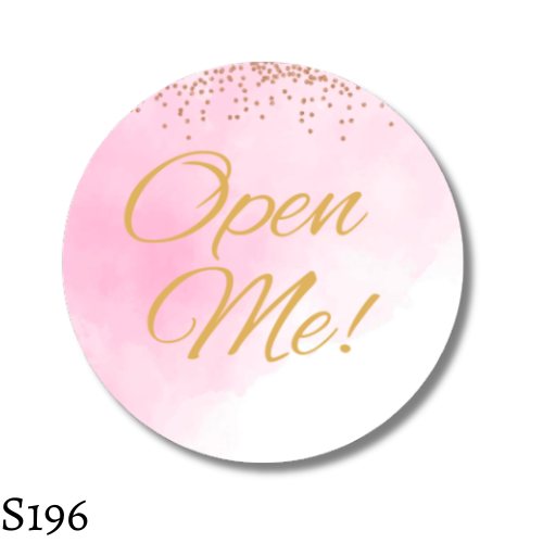 Open Me Sticker