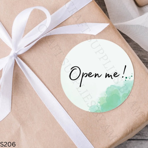 Open Me Sticker