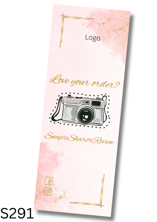 Open Me Box Seal Sticker