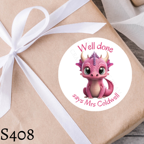 Dragon Teacher Sticker