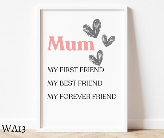 Mum Wall Art