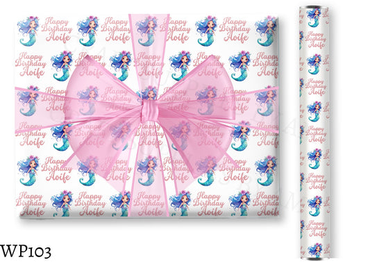 Mermaid Wrapping Paper