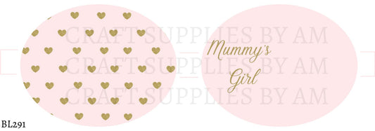 Mummy's Girl Precut Bow Loop