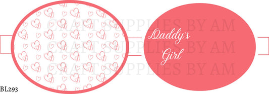 Daddy's Girl Precut Bow Loop