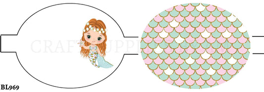 Mermaid Precut Bow Loop