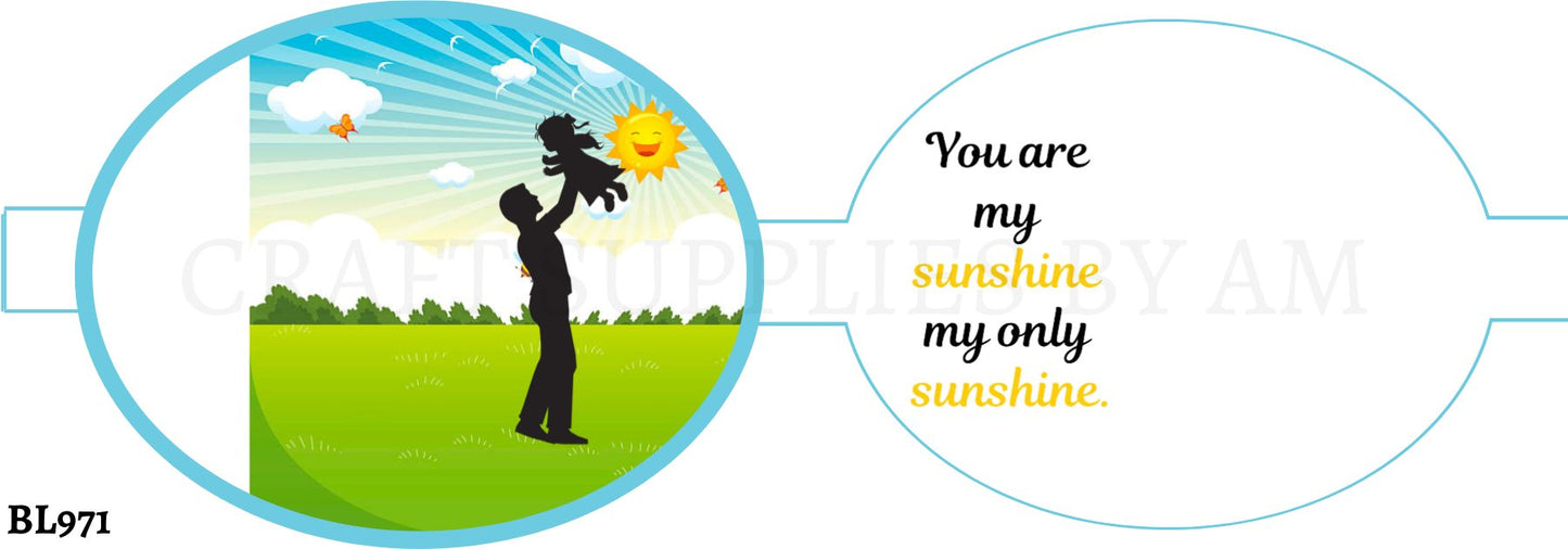 Farther's Day Precut Bow Loop